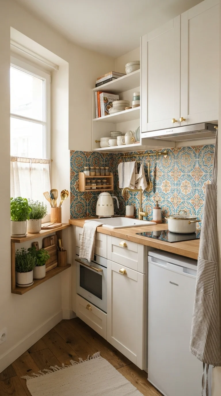 10. Bold Backsplash as a Focal Point