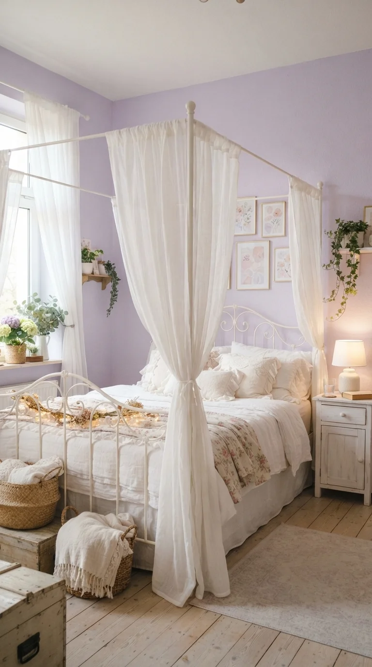 10. Pale Lavender for Whimsical Serenity