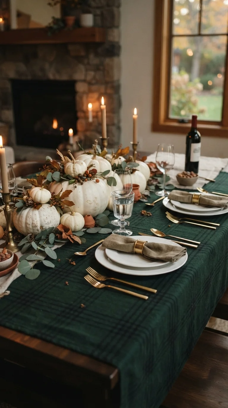 10. Patterned Tablecloth Drama