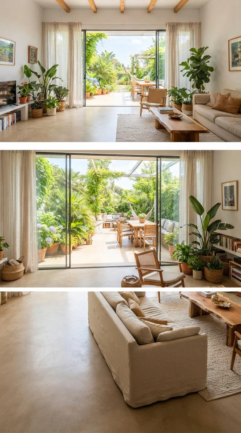 10 Classy Living Room Ideas 2026 Luxe Interior Design 10. The Indoor-Outdoor Transition