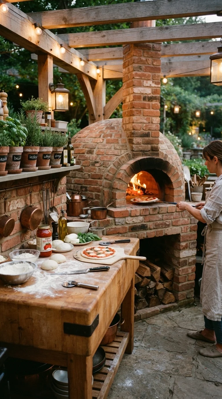 10. The Pizza Oven Centric Layout