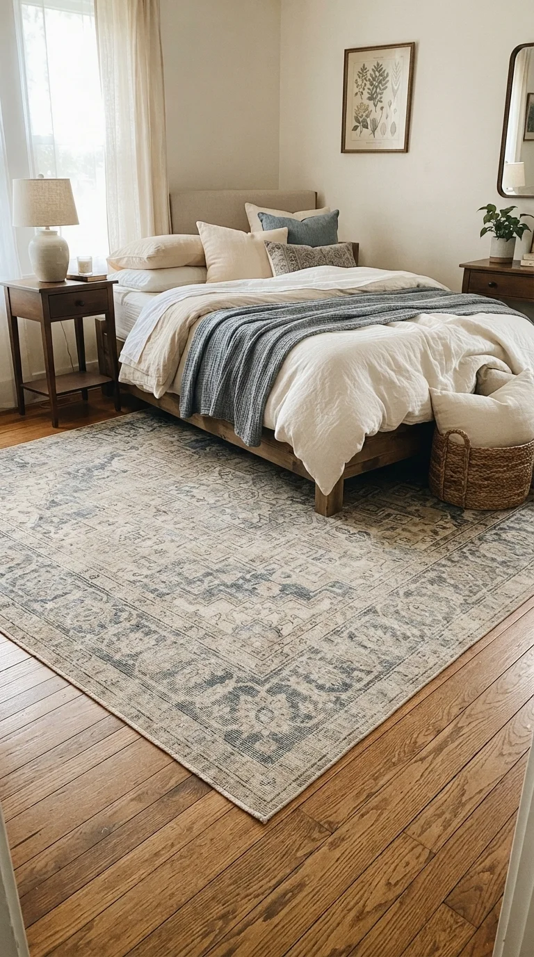 11. Add a Rug for Anchoring