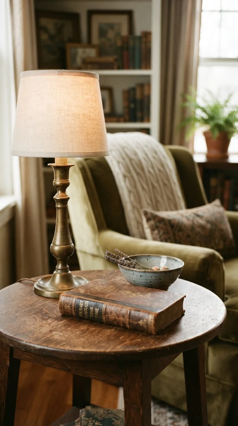 11 Farmhouse Living Room Ideas 2026: Cozy & Modern 11. Curated Vintage Accents