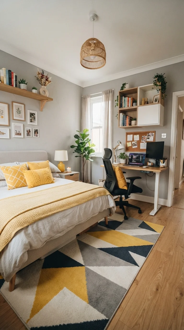 11. Playful Gray for Youthful Spaces