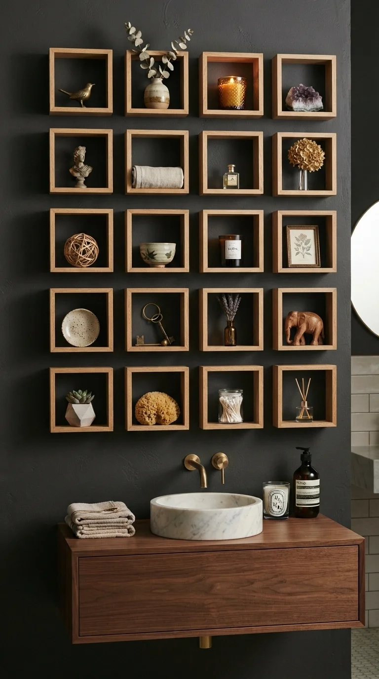11. Shadow Box Shelves for Decorative Display