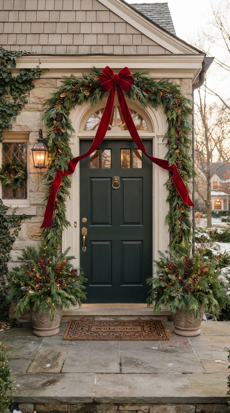 12 Front Porch Christmas Decor Ideas for 2026 Rustic Cozy Styles