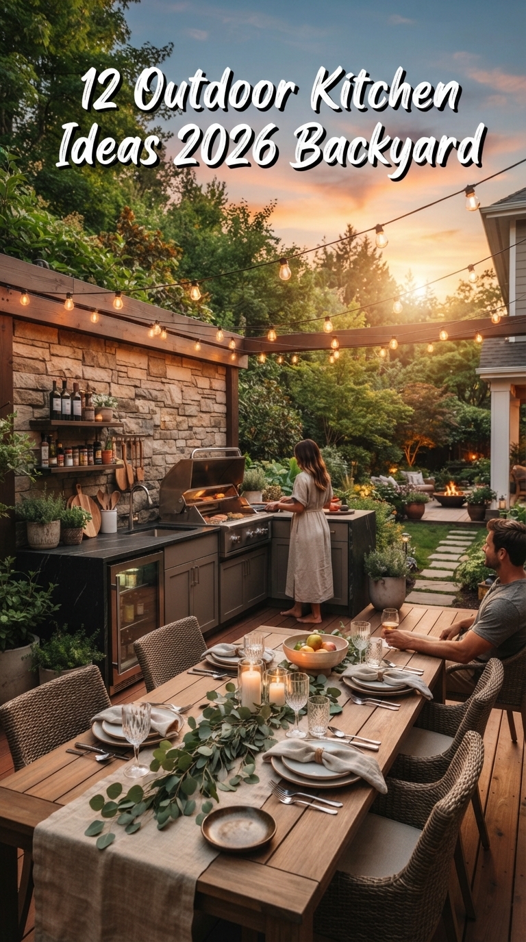 12 Outdoor Kitchen Ideas 2026 Backyard