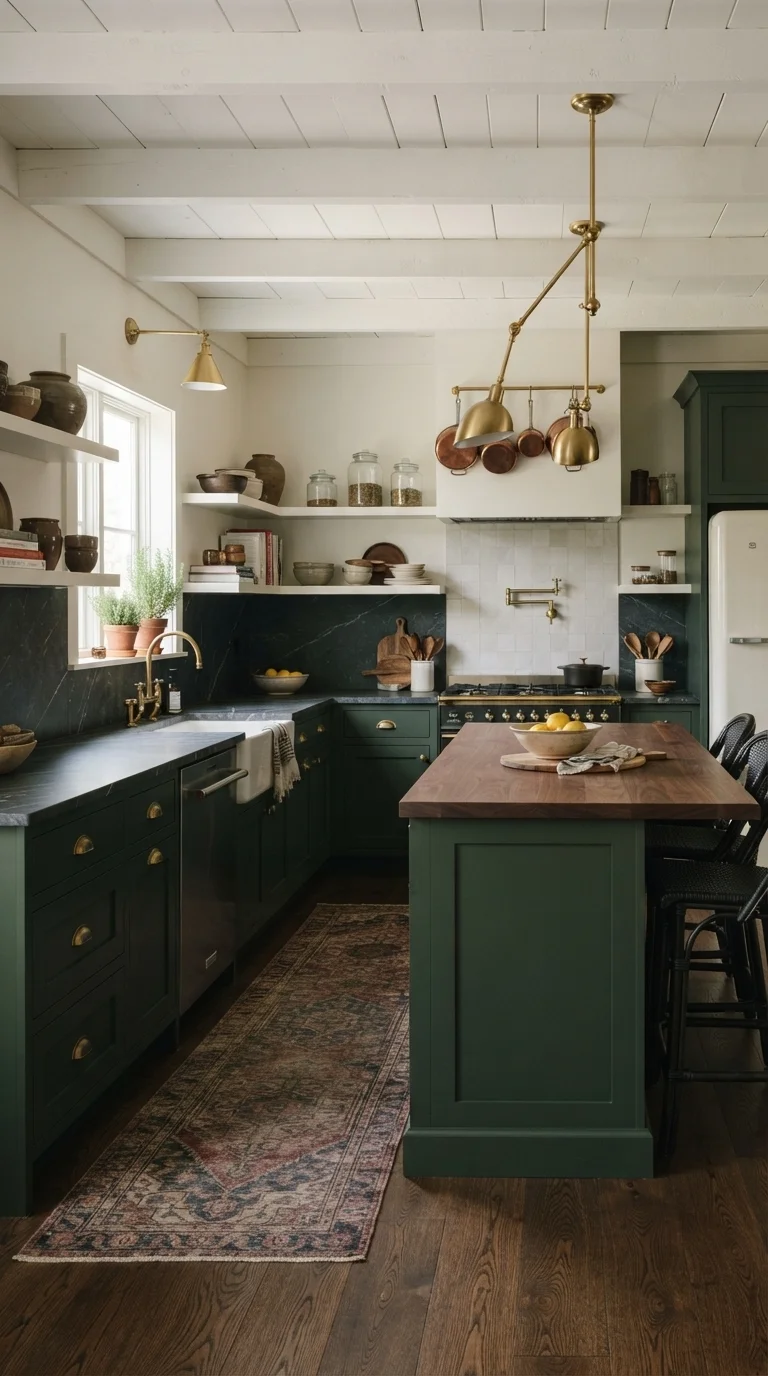 2. Deep Forest Green Sophistication