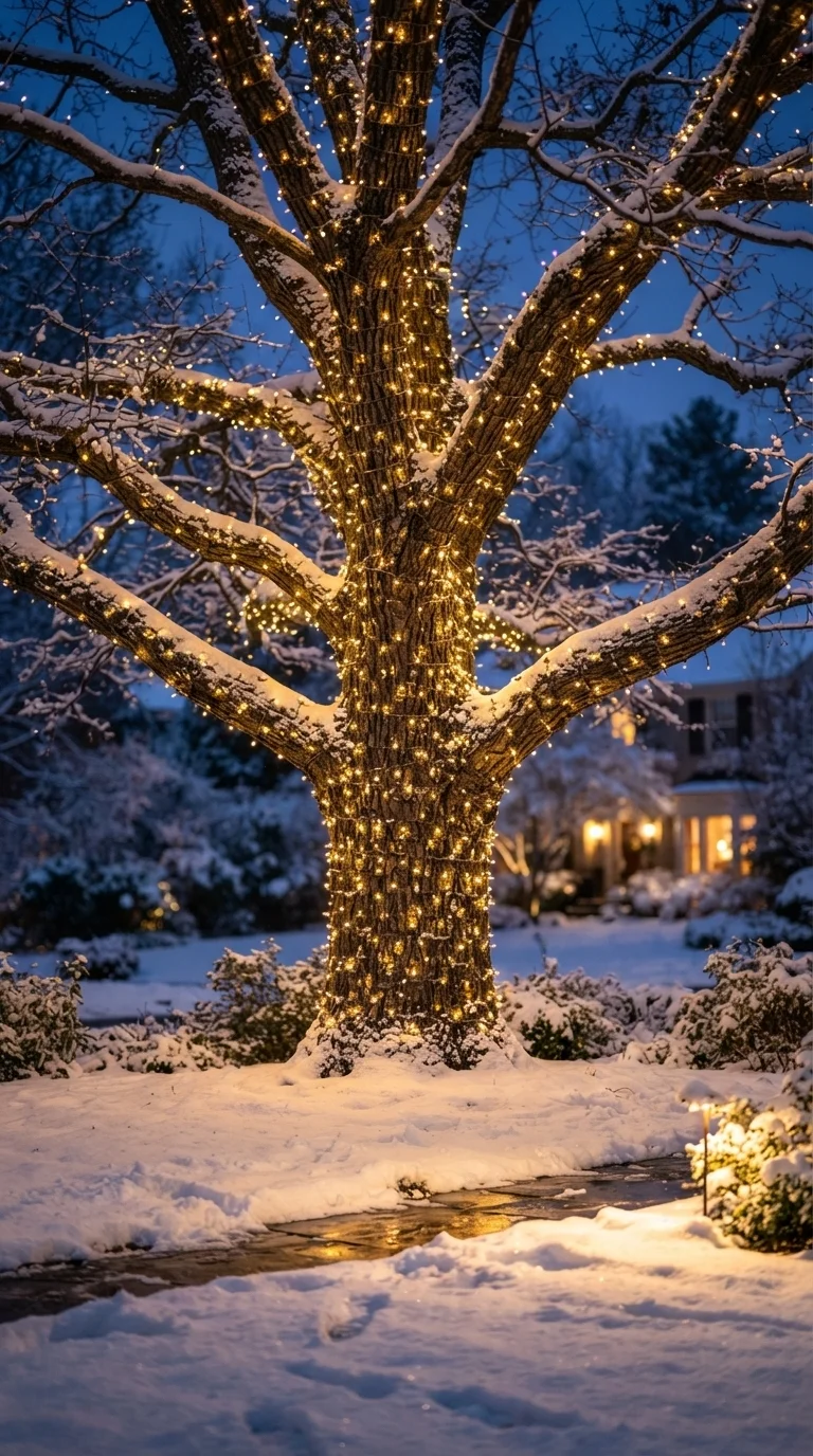 2. Enchanted Tree Trunk Wrapping