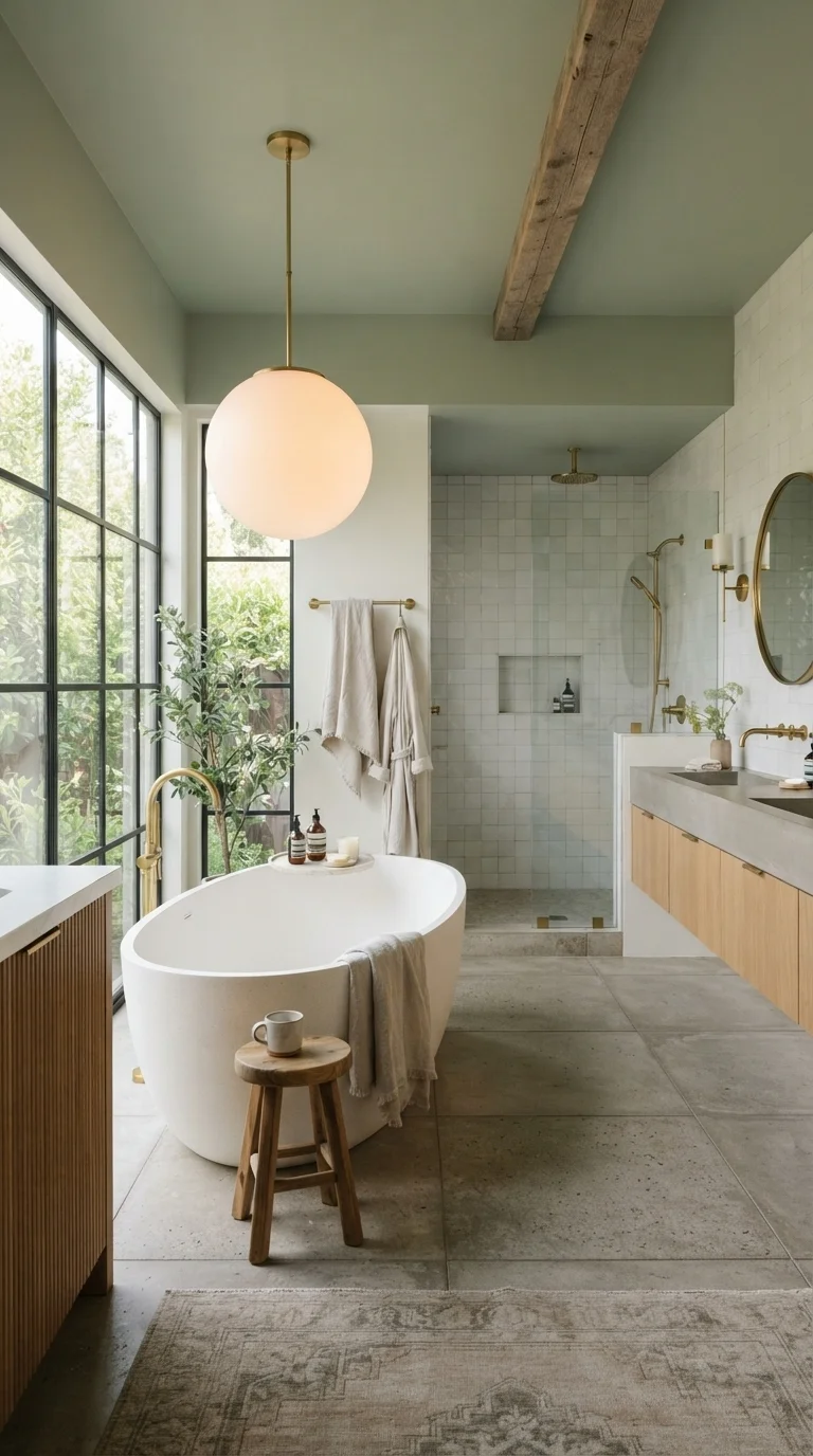 2. Oversized Globe Pendant Lights