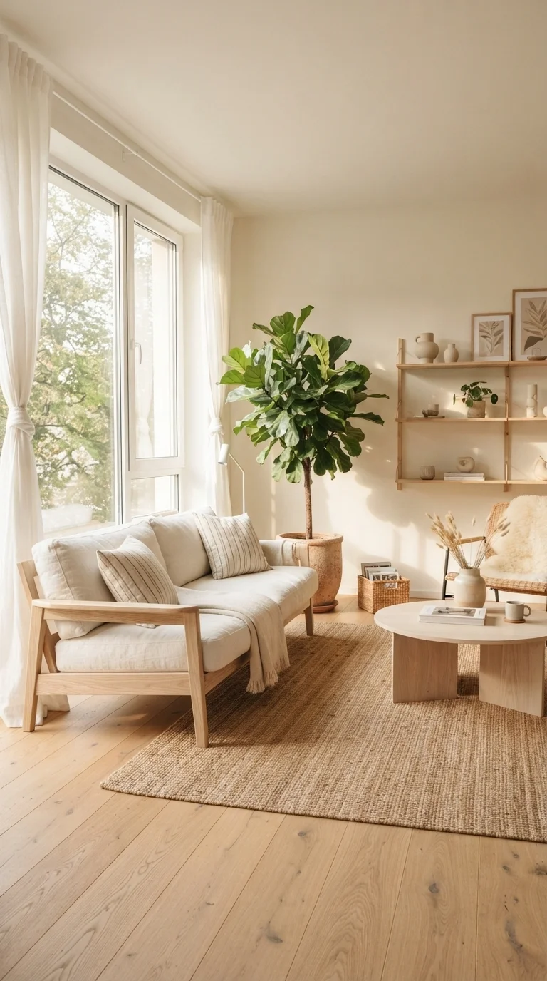 2. Scandinavian Ash and Minimalist Lines