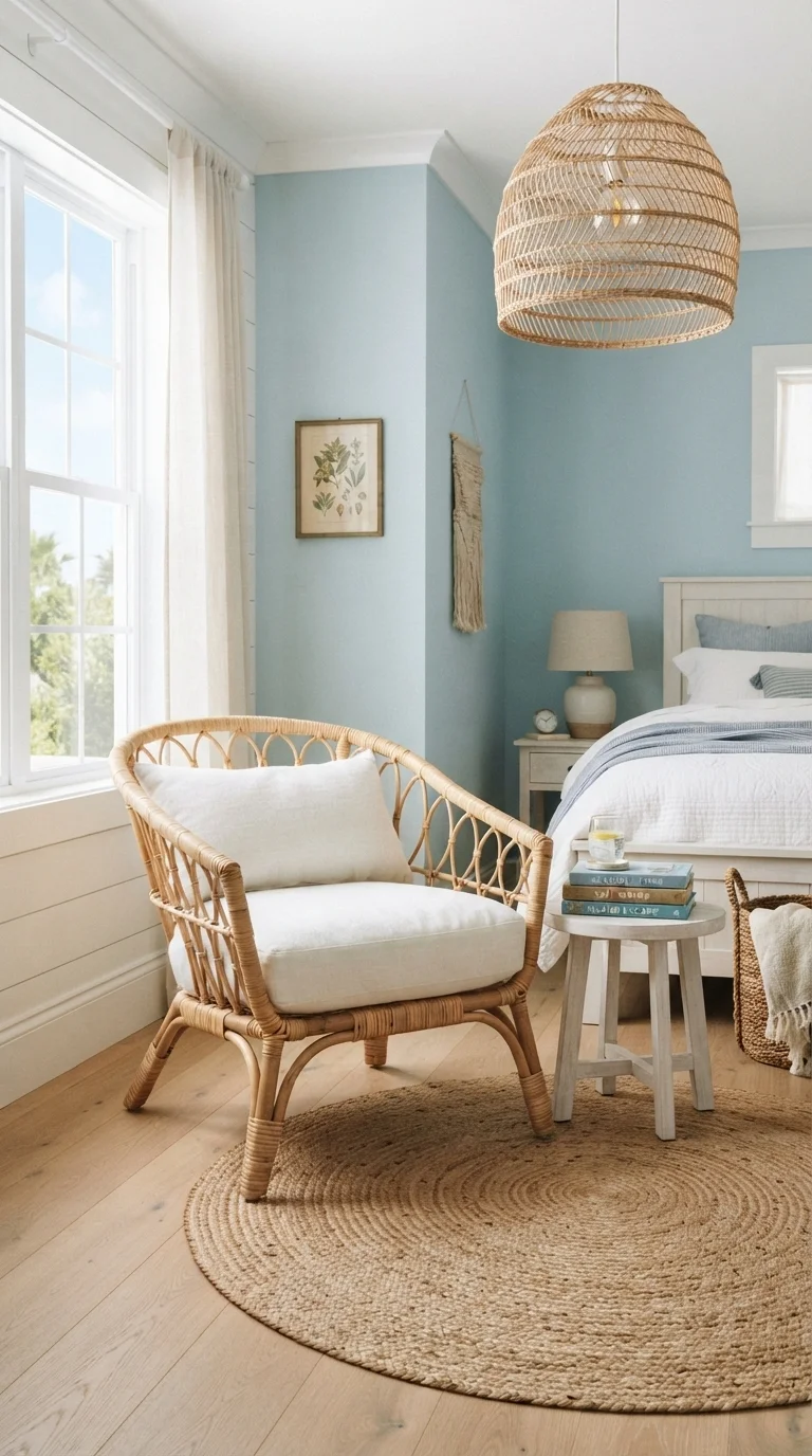 2. The Rattan Coastal Lounge Chair