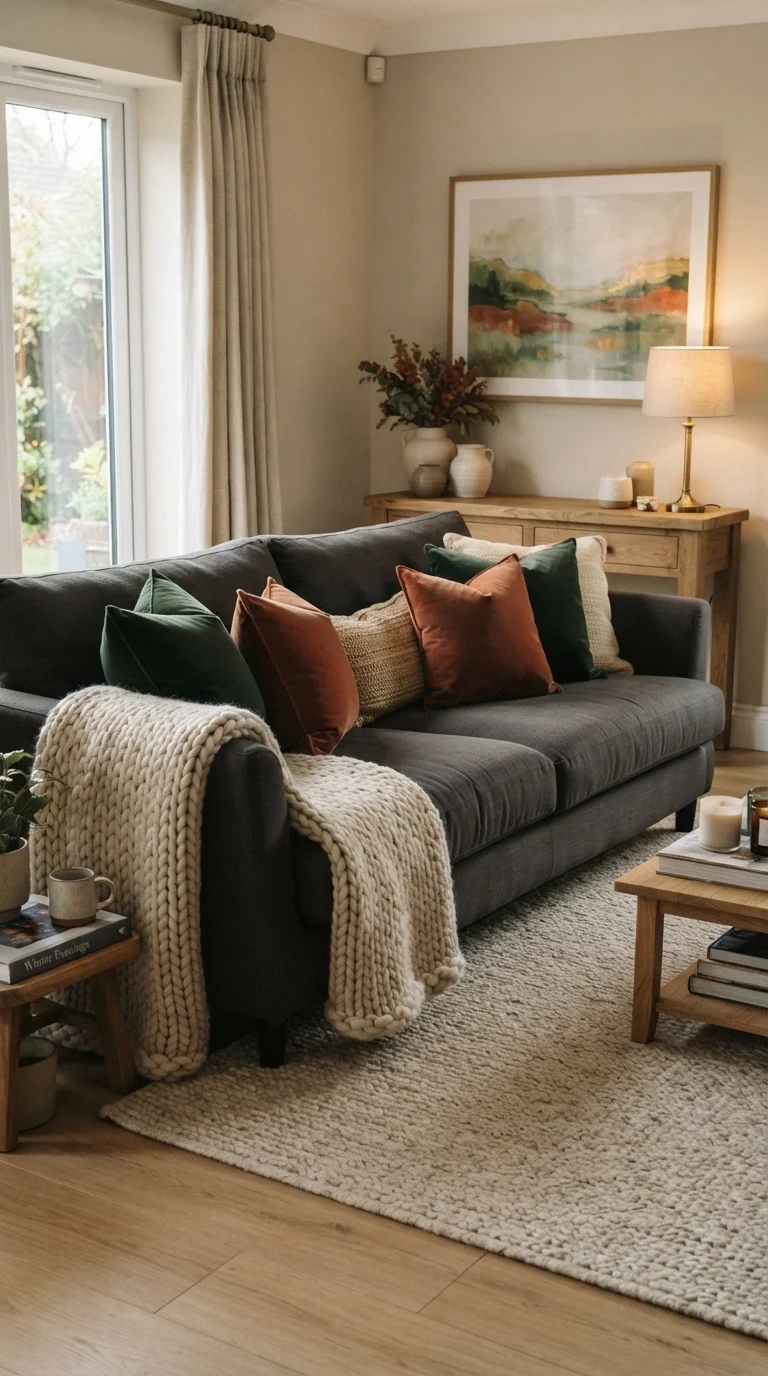 2. Velvet Textiles in Deep Earth Tones