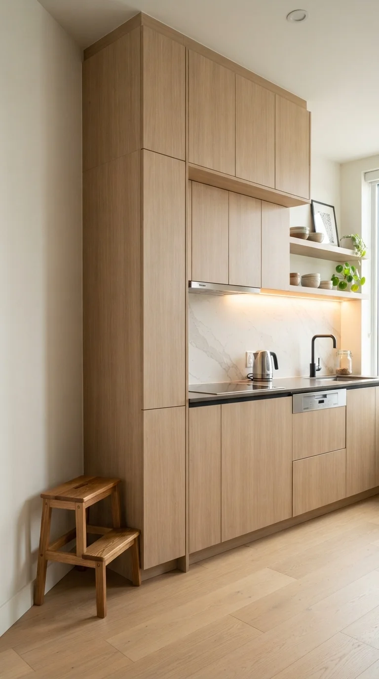 2. Vertical Storage to Reach the Ceiling