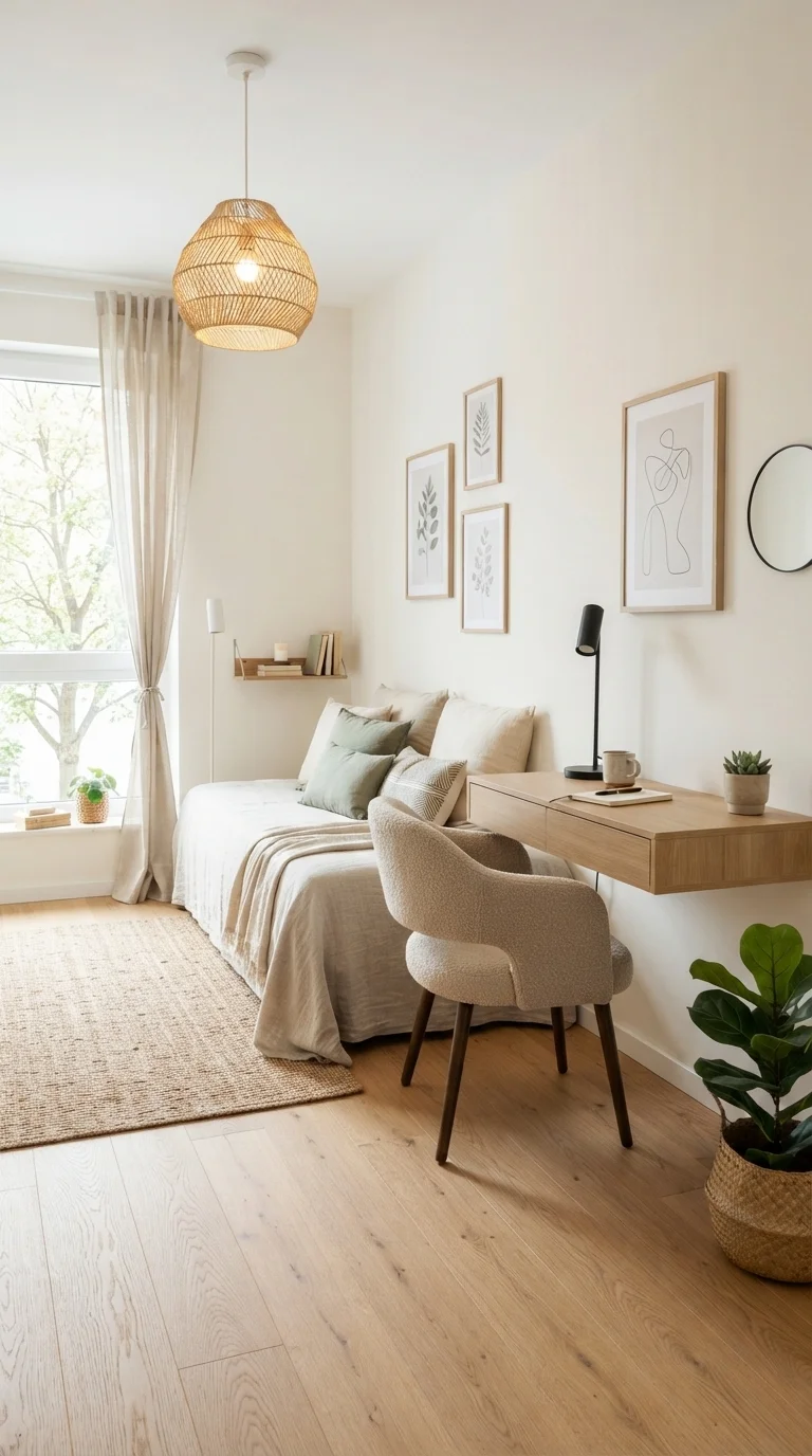 3. Integrated Guest Workspace and Sleep Nook