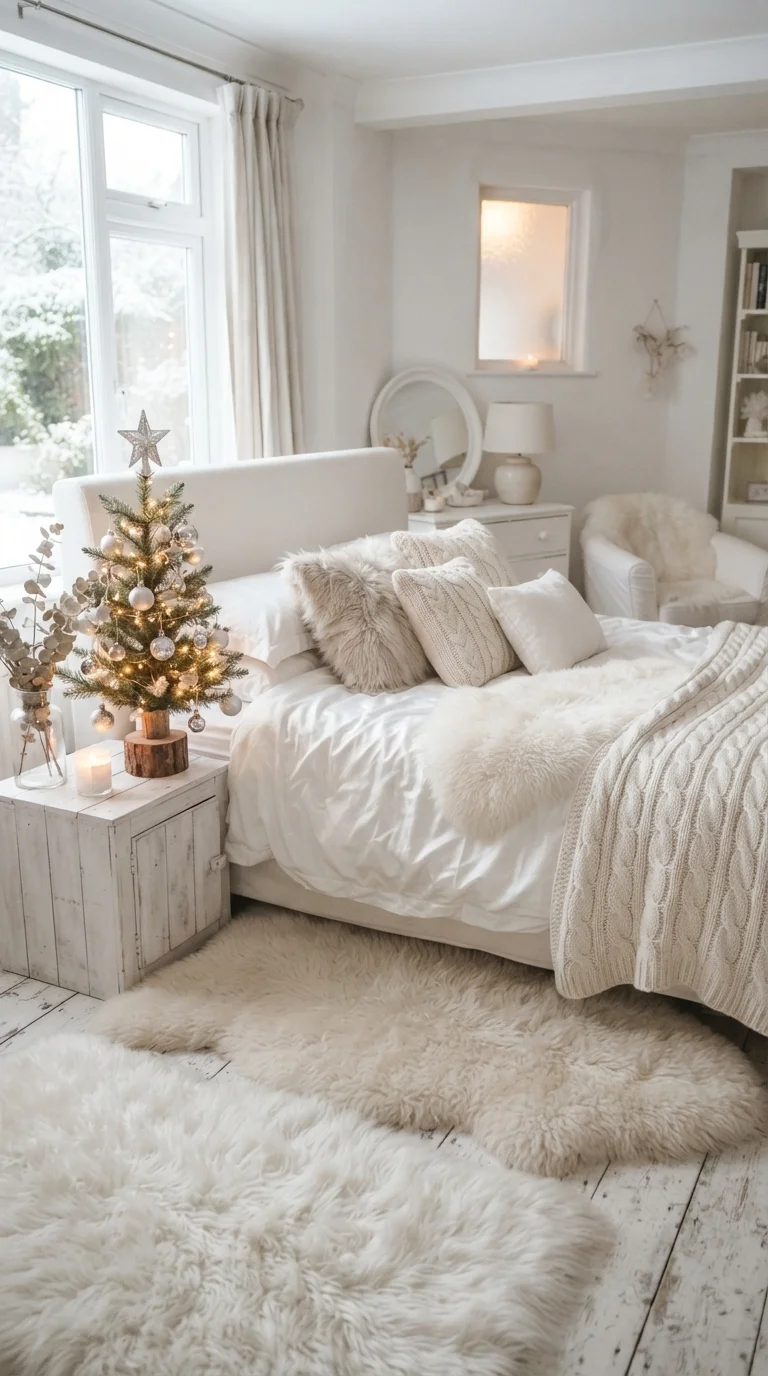 3. Soft Winter White and Faux Fur Layers