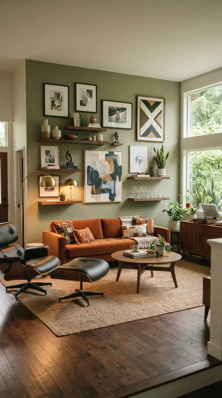 10 Classy Living Room Ideas 2026 Luxe Interior Design 3. The Modern Gallery Wall Hybrid
