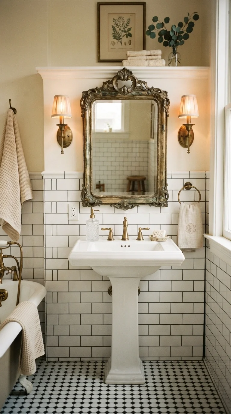 4. Antique Brass Ornate Frames