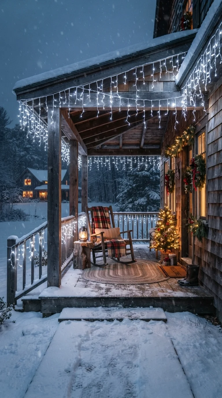 4. Cascading Icicle Elegance