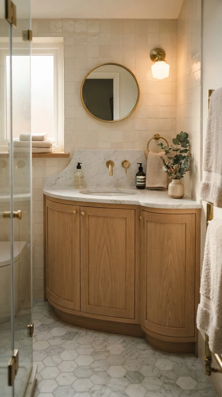 4. Corner Cabinetry for Awkward Layouts