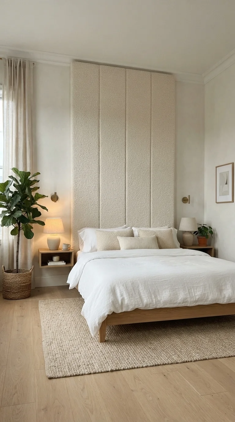 4. Create a Statement Headboard with Fabric