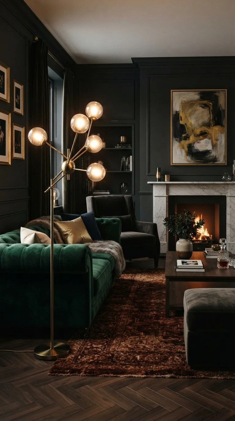 4. Multi-Arm Sputnik Floor Lamps