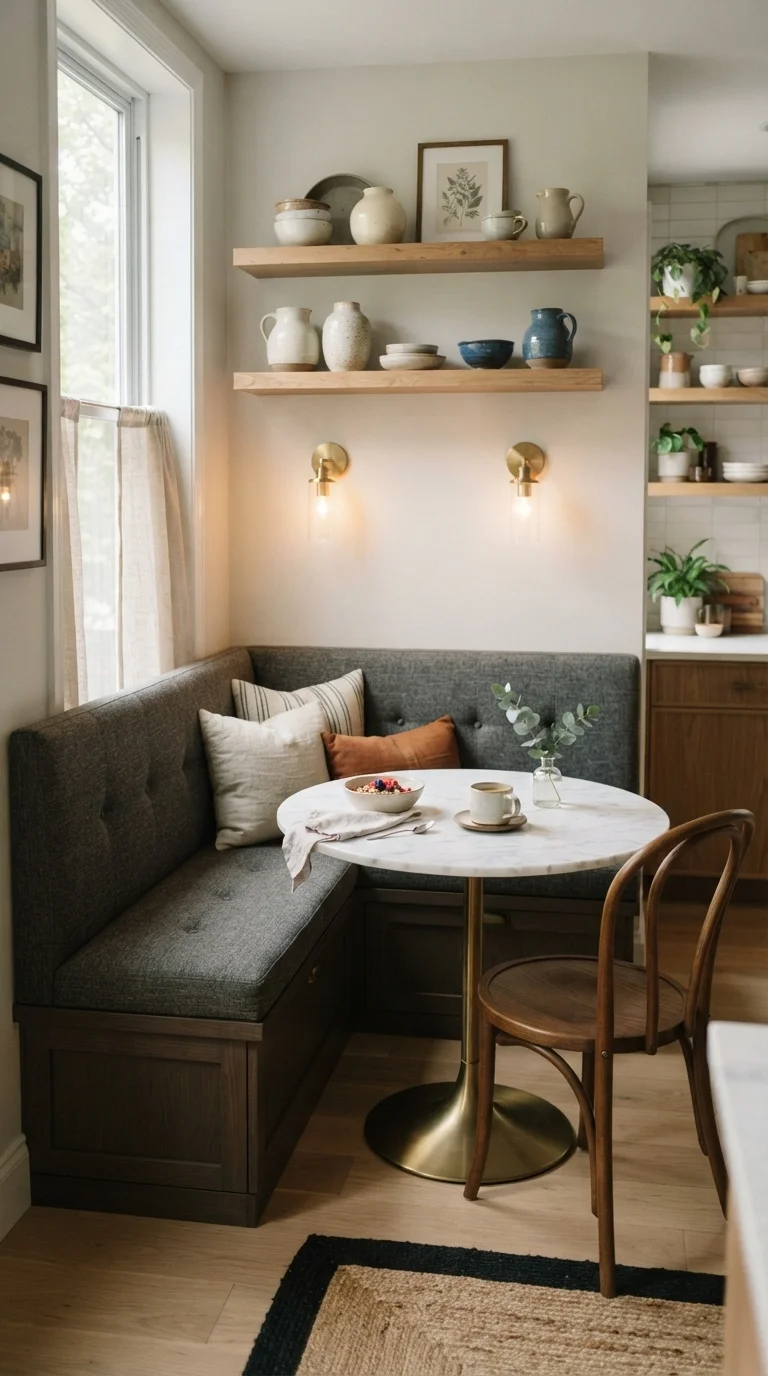 4. The Integrated Banquette Nook