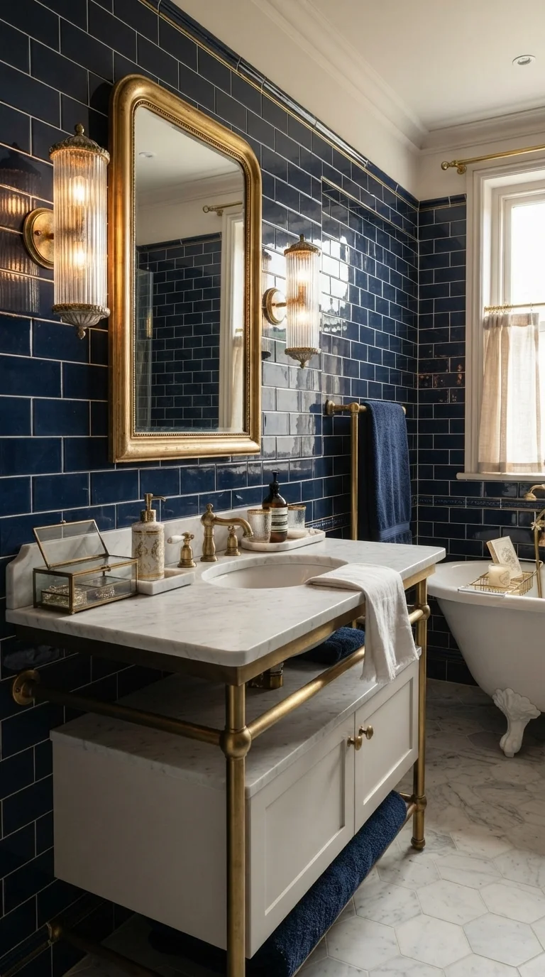 5. Art Deco Inspired Glass Sconces