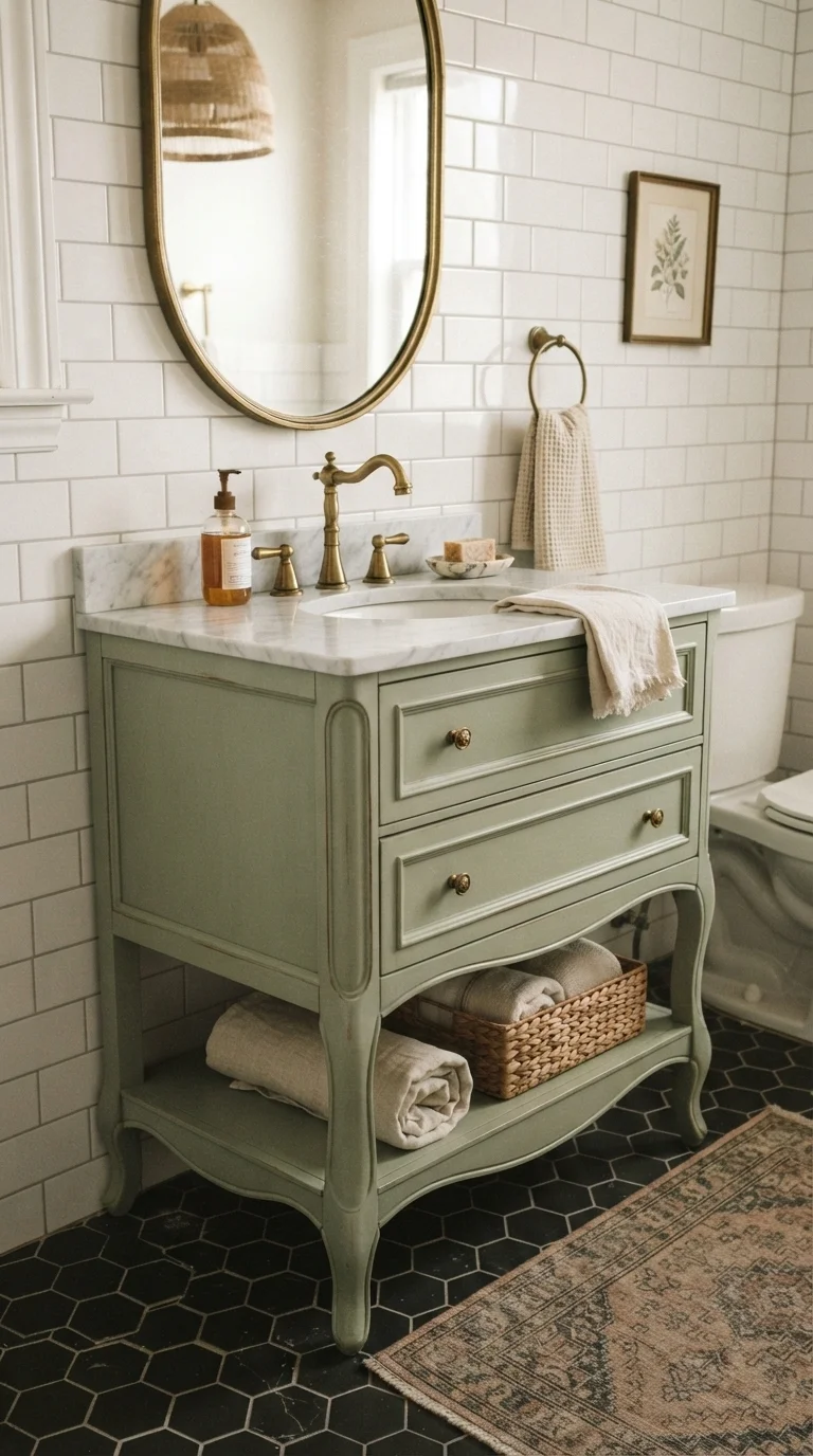 5. Furniture-Style Vanity Bases