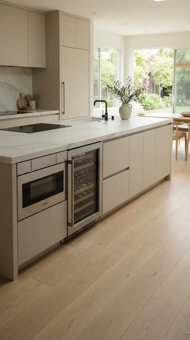 12 Best Kitchen Island Ideas 2026 You'll Love 5. Integrated Appliance Concealment