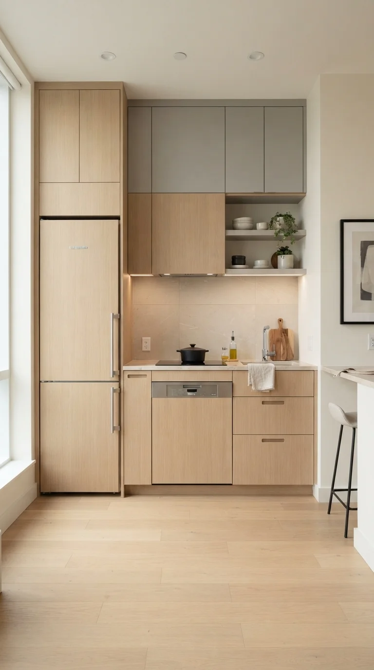 5. Integrated Appliances for a Streamlined Look