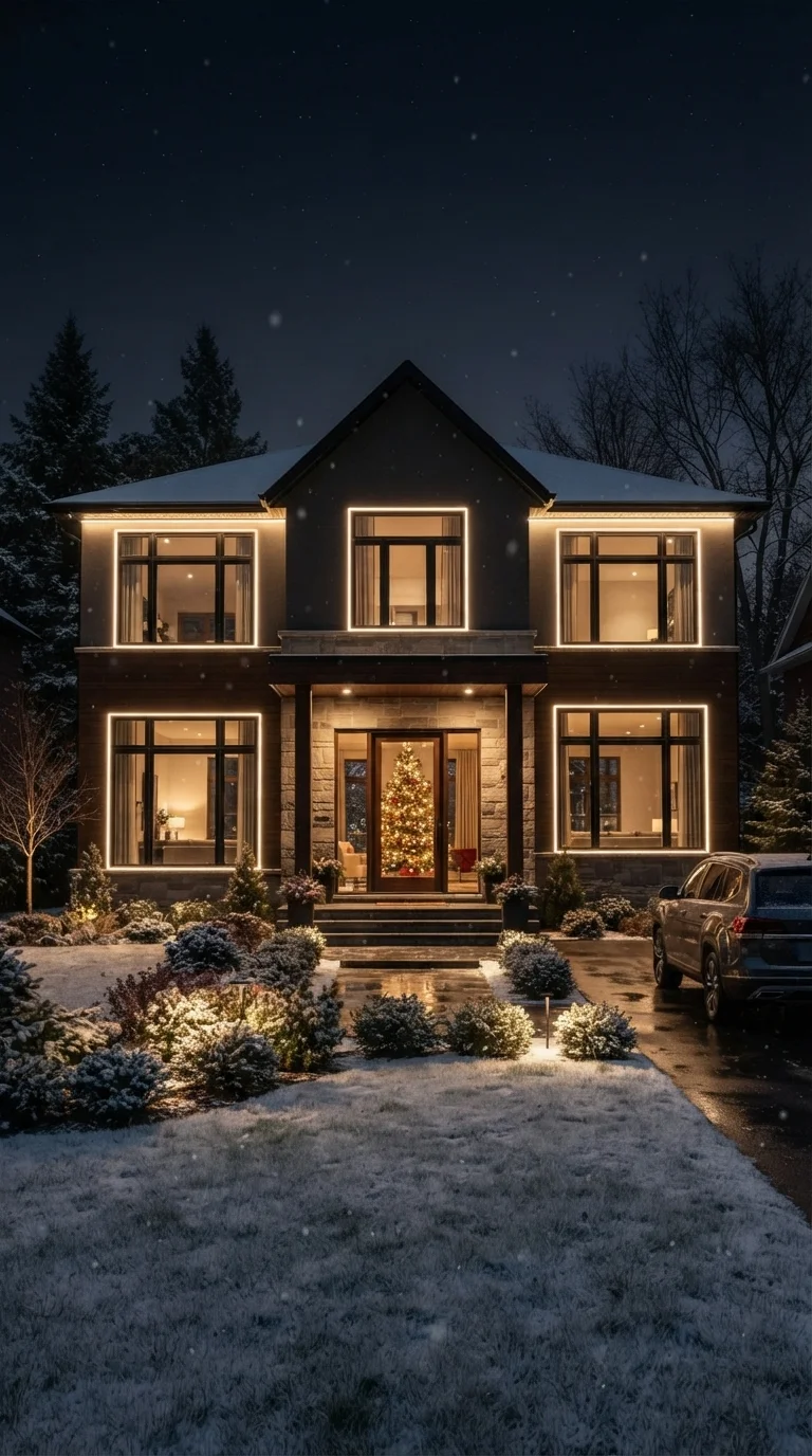 5. Shimmering Window Frames