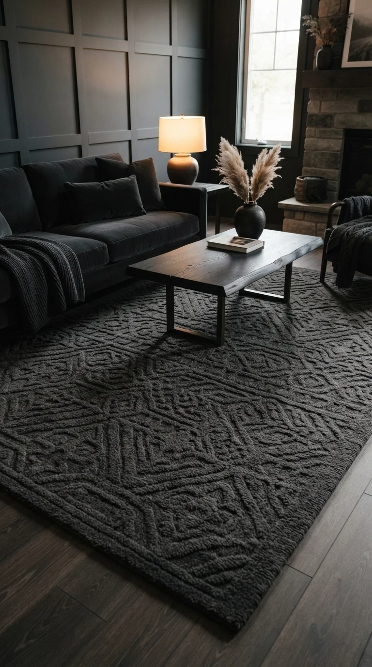 6. Bold Monochromatic Textures