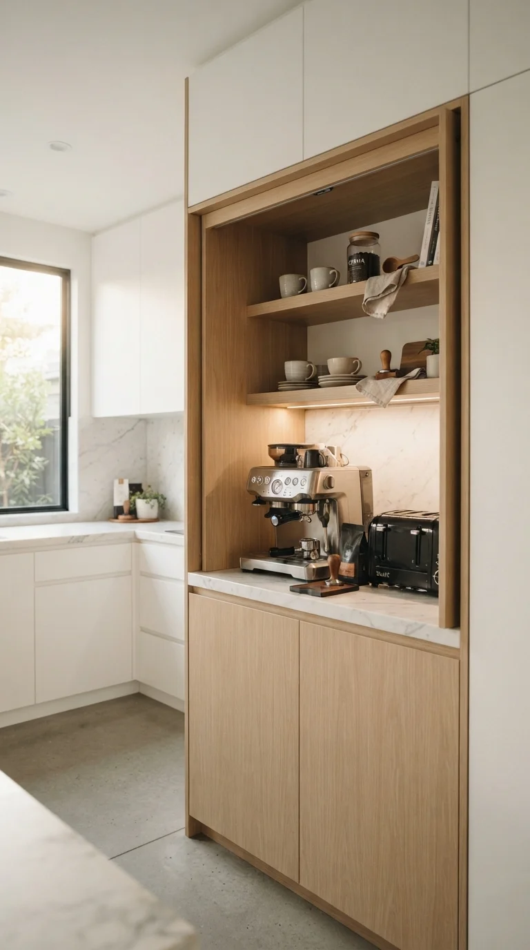 6. Hidden Appliance Garage