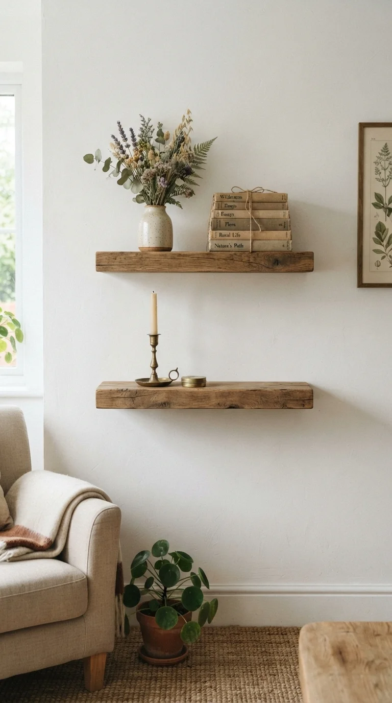 6. Open Shelving for Curated Decor Moments