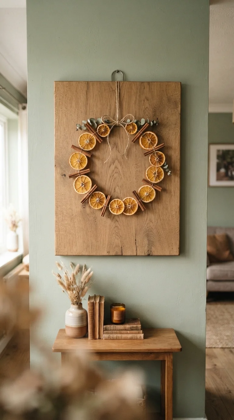 6. Rustic Wooden Wall Decor