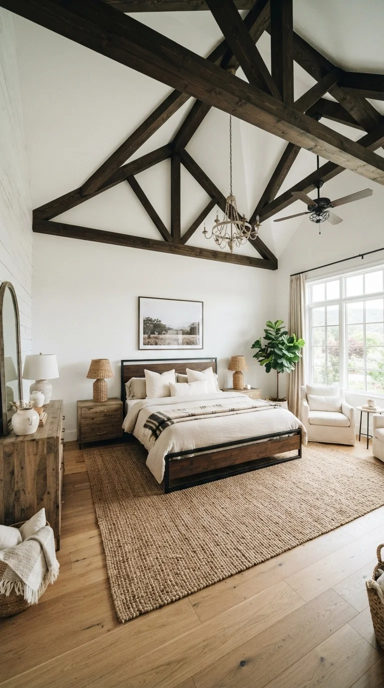 7. Exposed Ceiling Beams for Architectural Soul