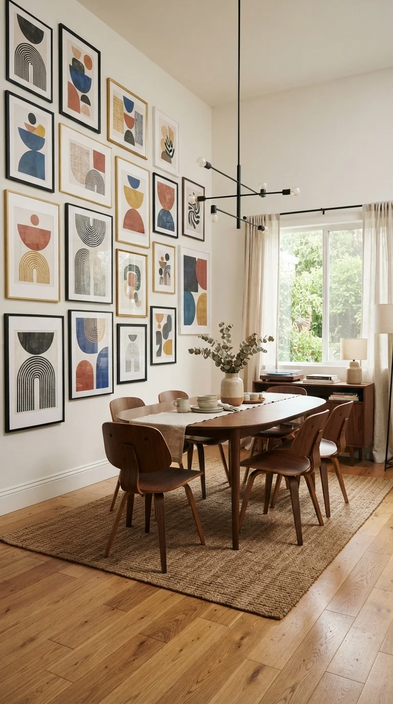 8. Art-Focused Gallery Walls