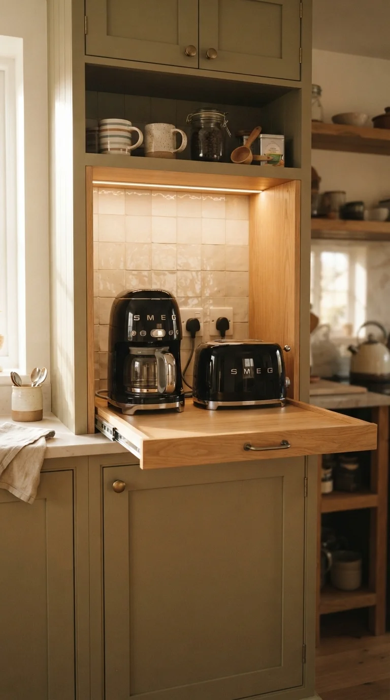 8. Integrated Appliance Nook