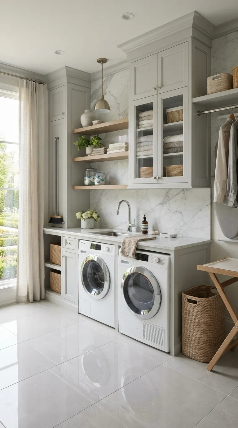 8. Natural Stone Backsplashes