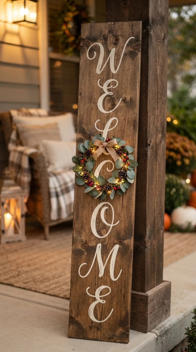 8. Personalized Welcome Signage