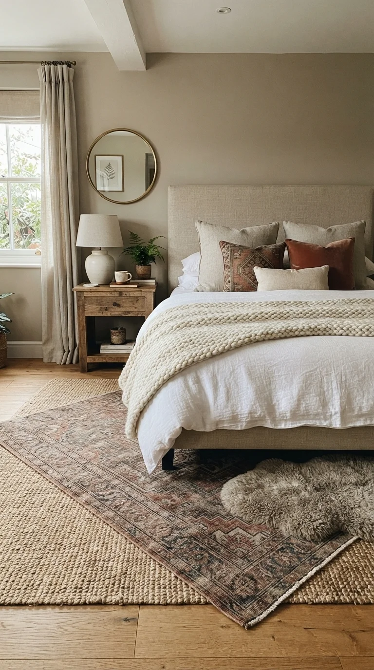 8. Soft Textiles and Layered Rugs