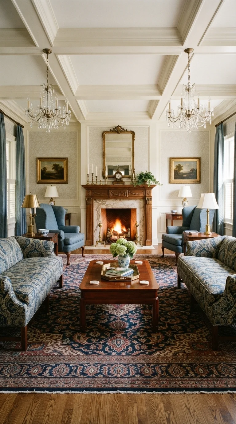 10 Classy Living Room Ideas 2026 Luxe Interior Design 8. The Formal Conversational Layout