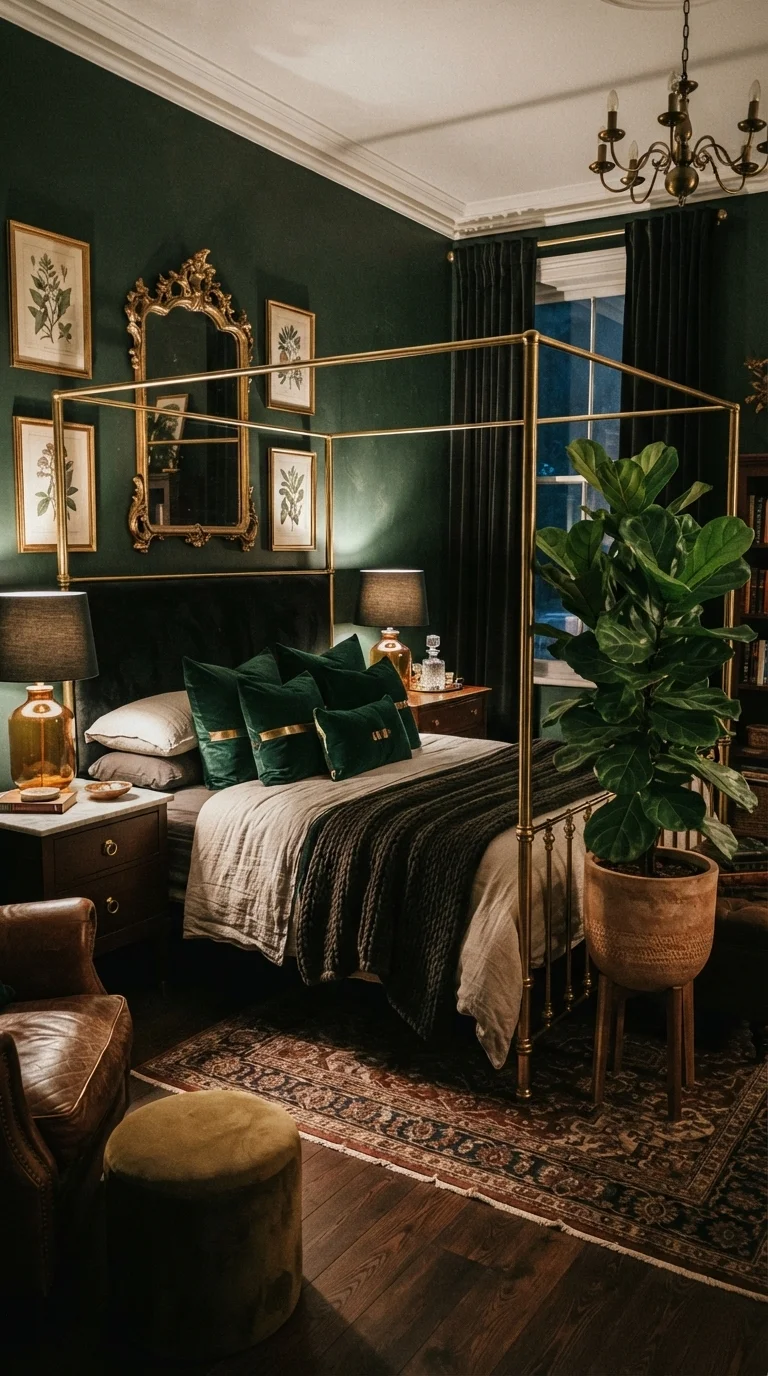 9. Forest Green for Grounded Luxury