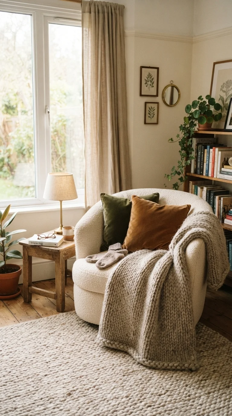 10 Apartment Living Room Ideas 2026: Cozy & Stylish 9. Soft Textiles to Soften Hard Edges