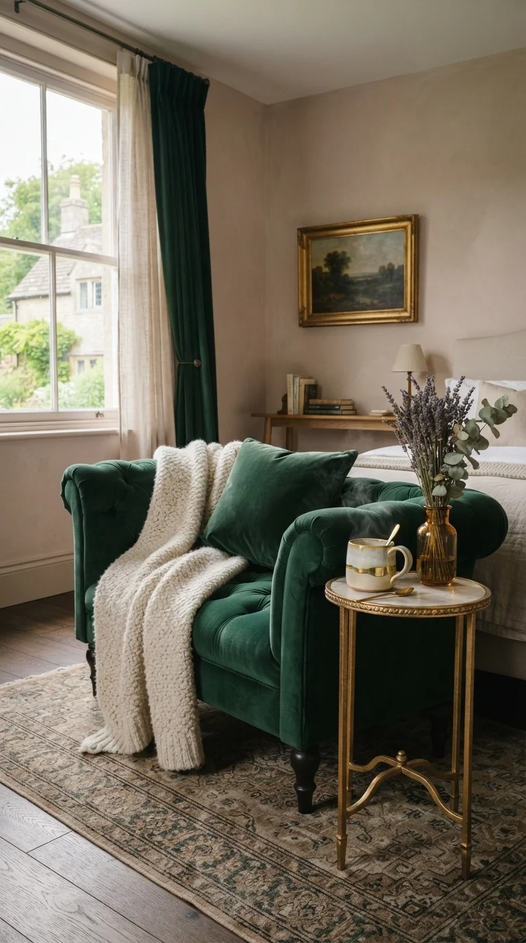 1. The Velvet Chaise for Timeless Elegance