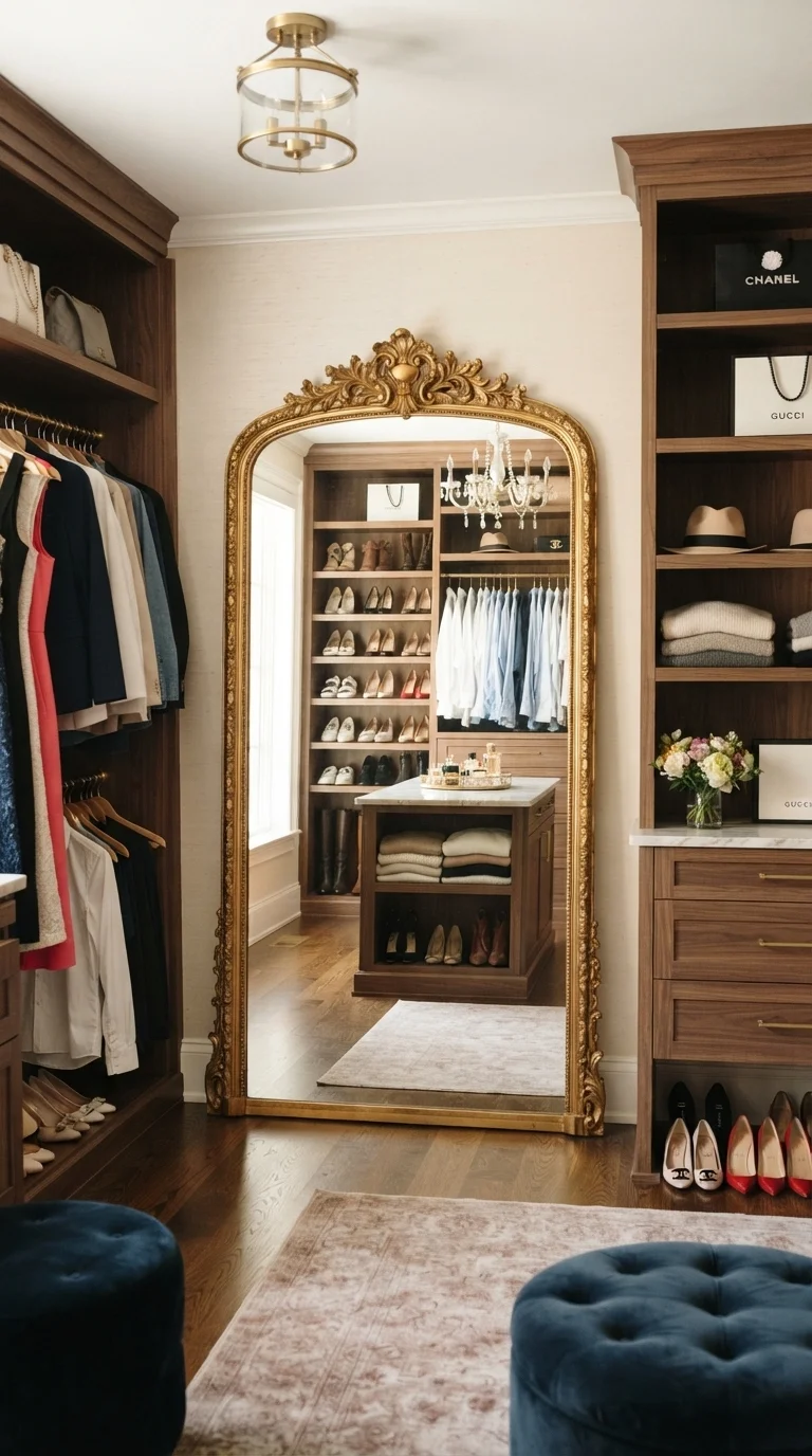 10. Full-Length Mirror Placement