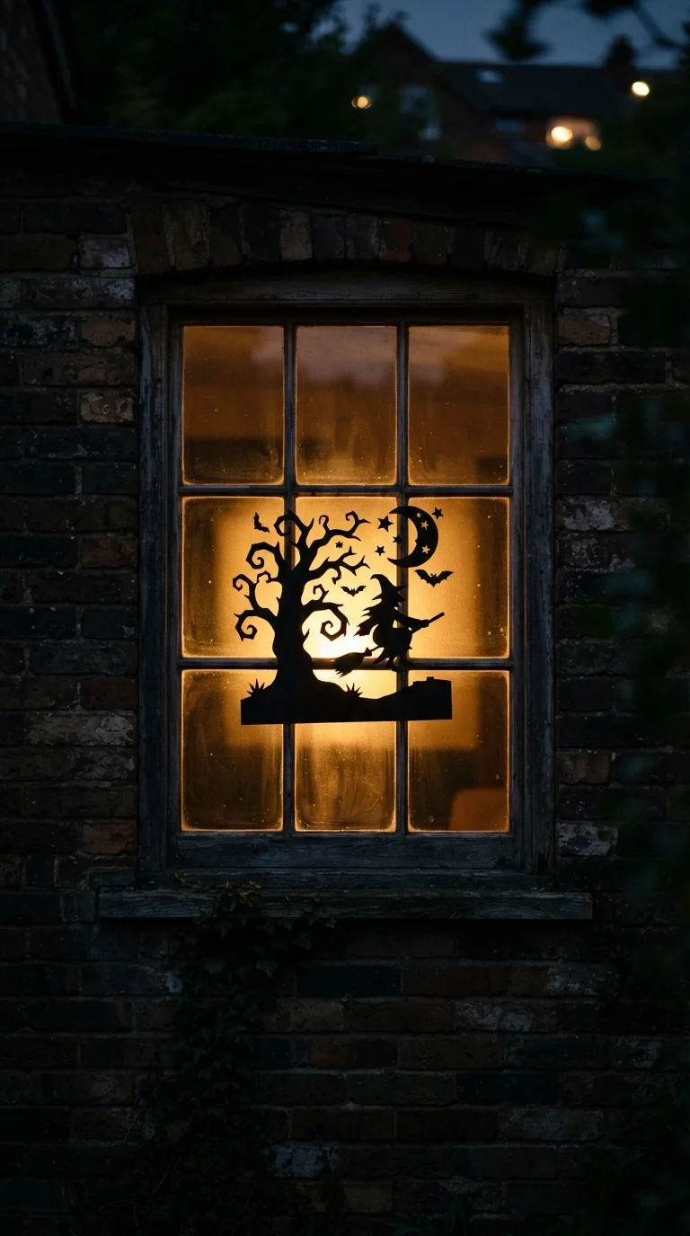 11. Silhouette Window Silhouettes