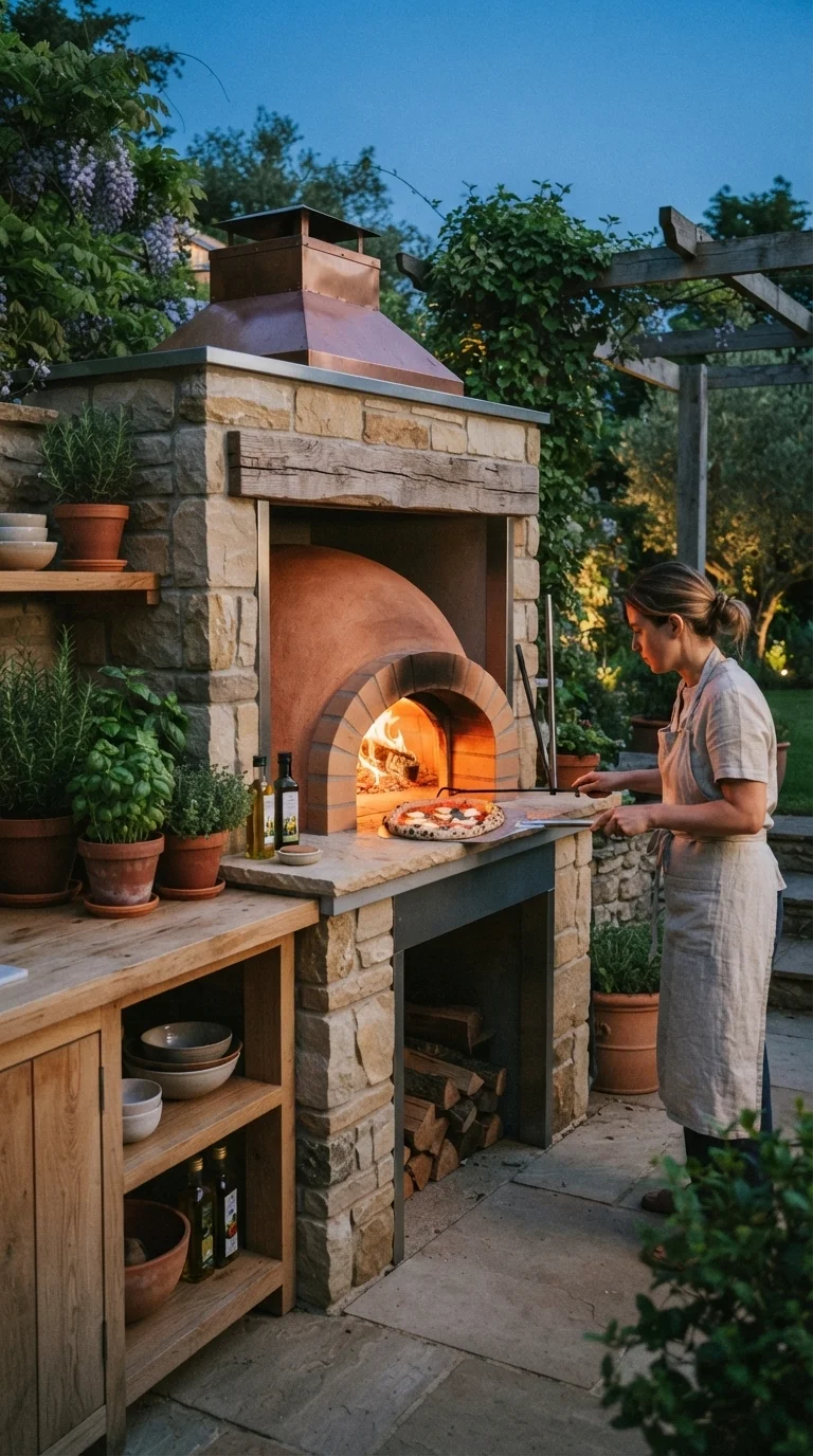 4. The Pizza Oven Focal Point