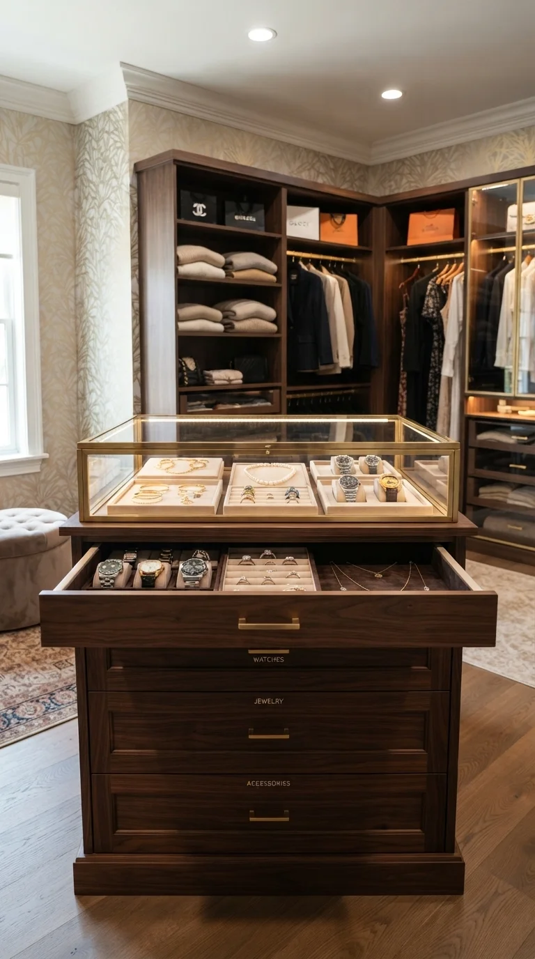 6. Dedicated Accessory Display Island